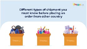 shipment types