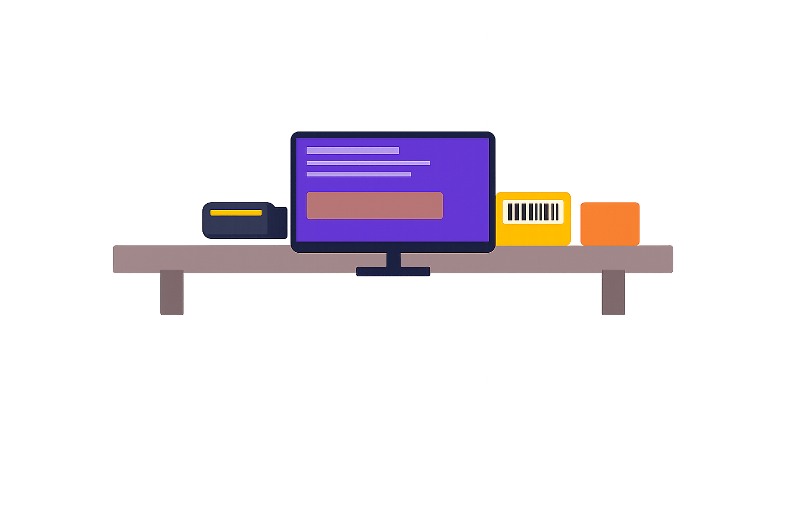 Scanning & Check-in Station