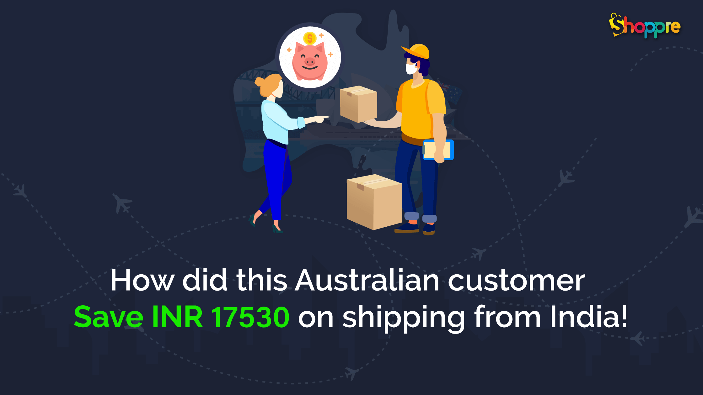 how to save on shipping to australia