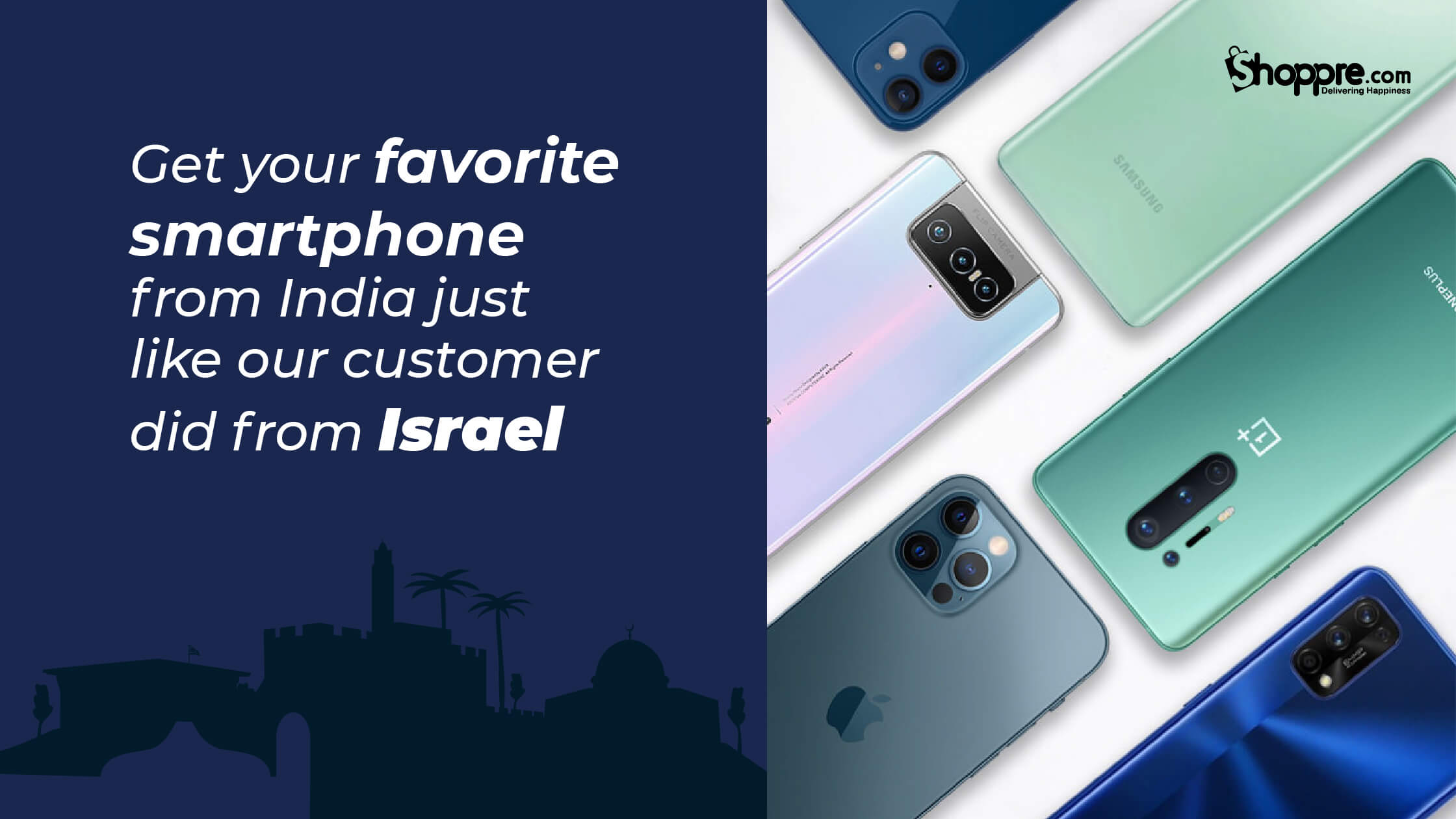 smartphone shipping worldwide